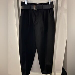 Zara Trousers with a Belt
Black 
Size 2